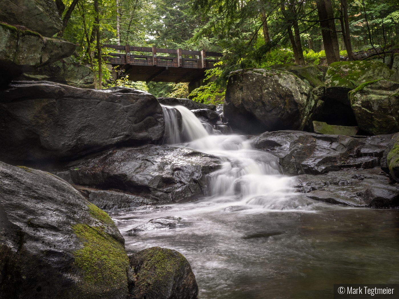 Bicknell Falls by Mark Tegtmeier