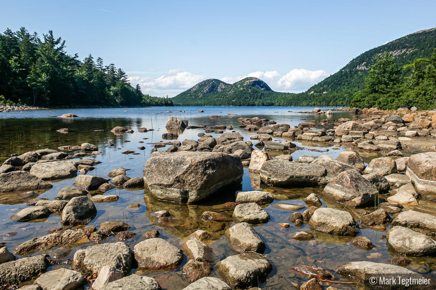 Jordan Pond by Mark Tegtmeier