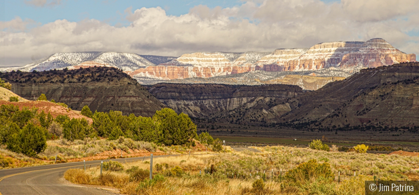 On the way to Capital Reef National Park by Jim Patrina