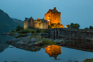 Castle on the way to the Isle of Skye Scotland - Photo by Janice Oliveri