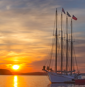Dawn At Bar Harbor - Photo by Louis Arthur Norton